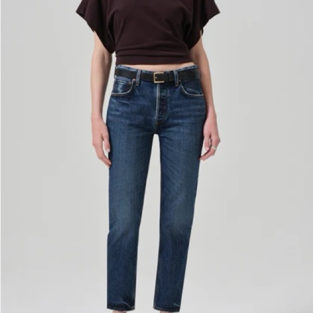 Citizens Of Humanity Charlotte High-Rise in Pedestal Premium Vintage Denim